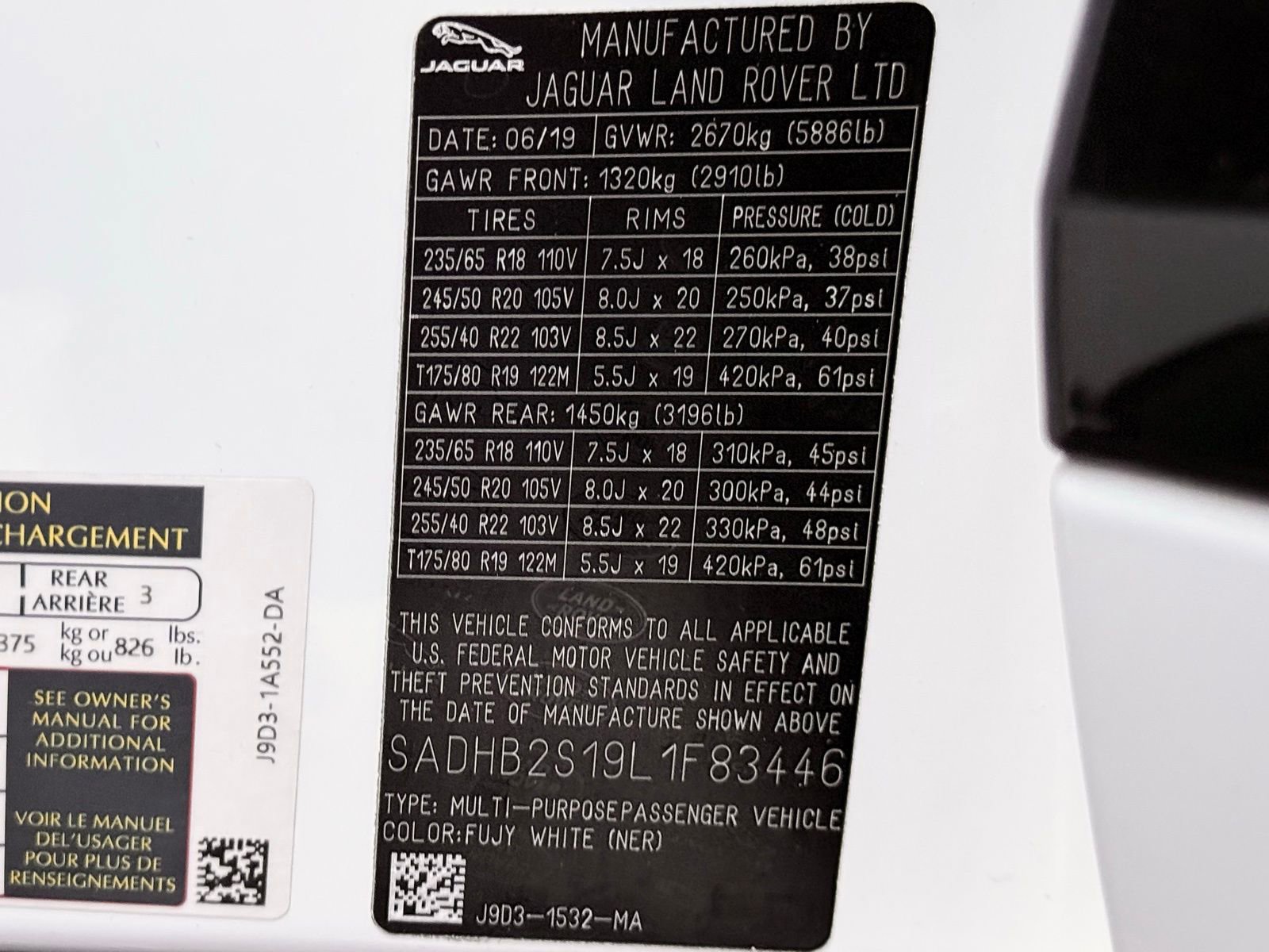 Used 2020 Jaguar I-PACE S image 77