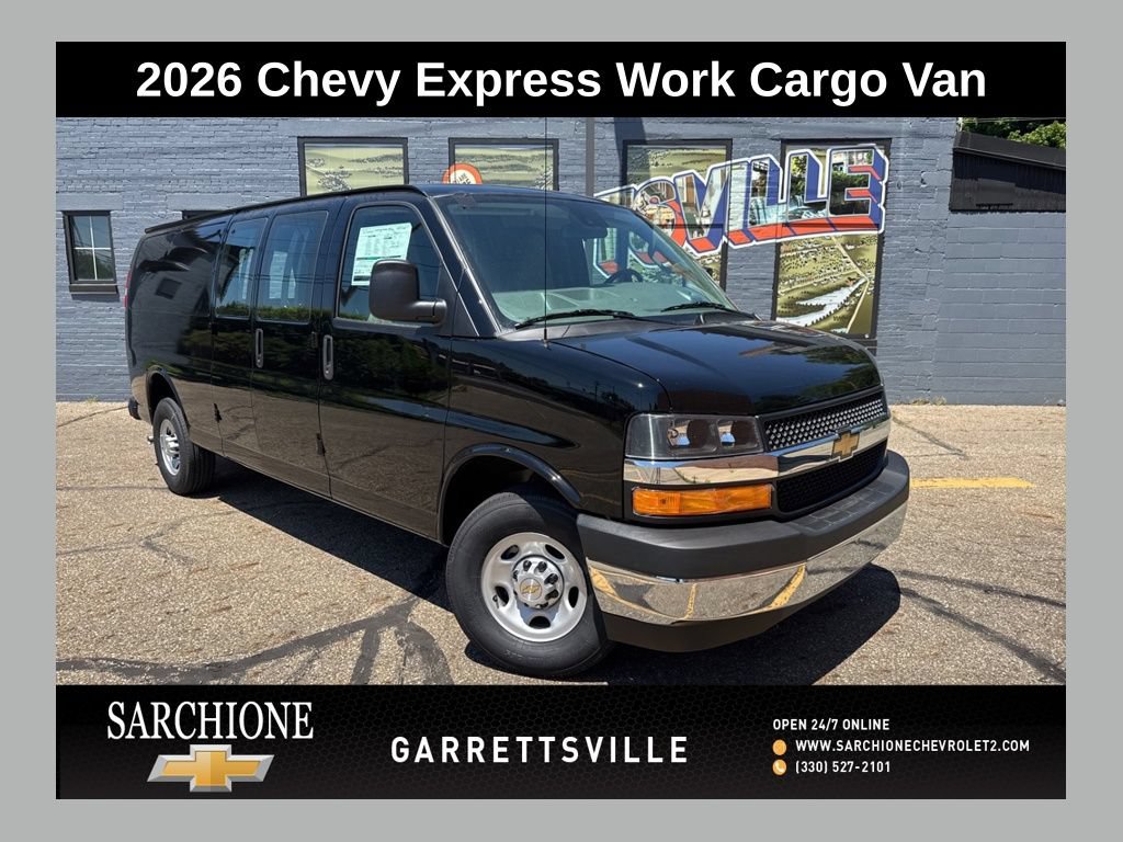 New 2026 Chevrolet Express 2500 Extended w/ Communications Package