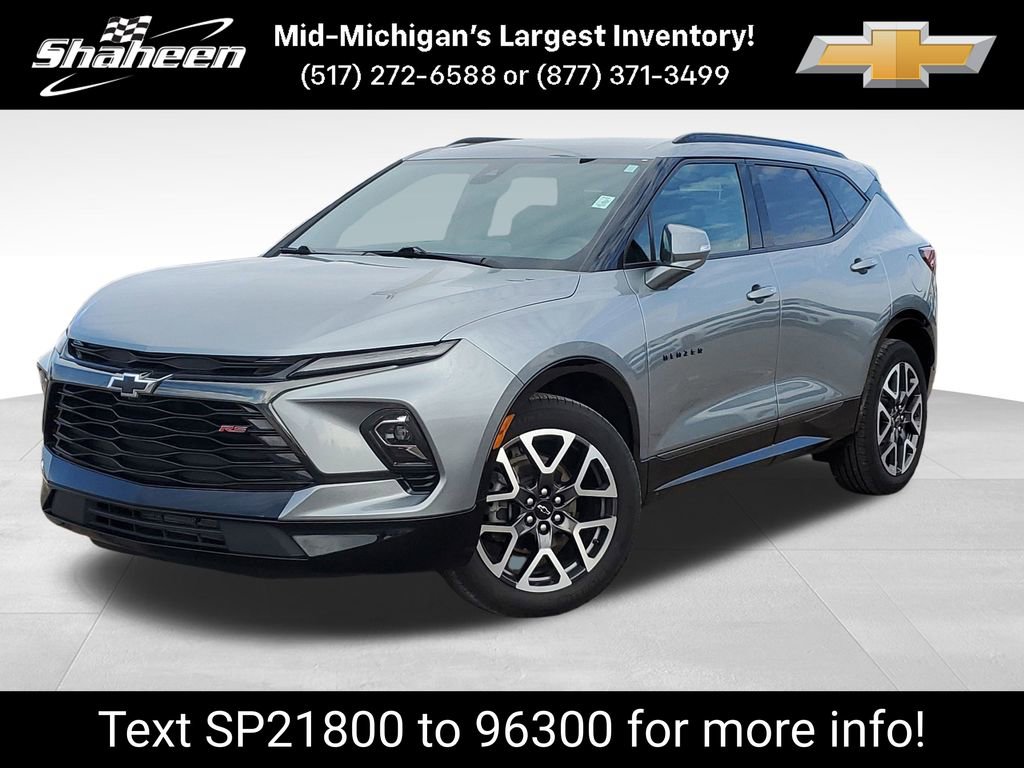 Certified 2023 Chevrolet Blazer RS w/ LPO, Floor Liner Package