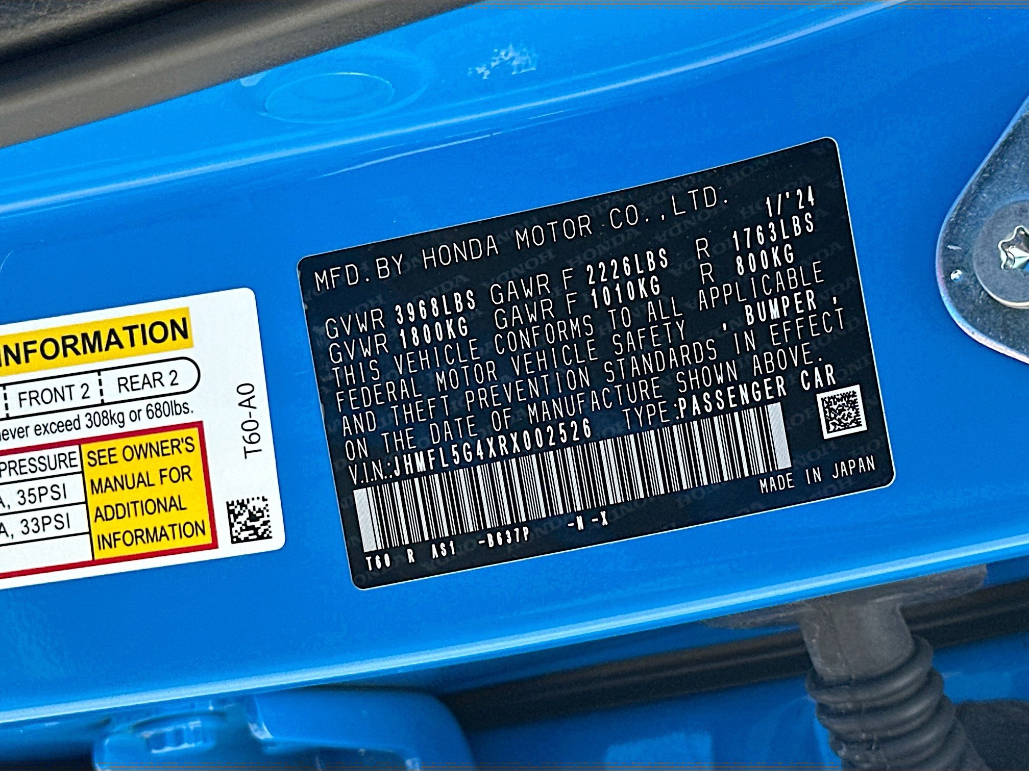 Used 2024 Honda Civic Type R image 33