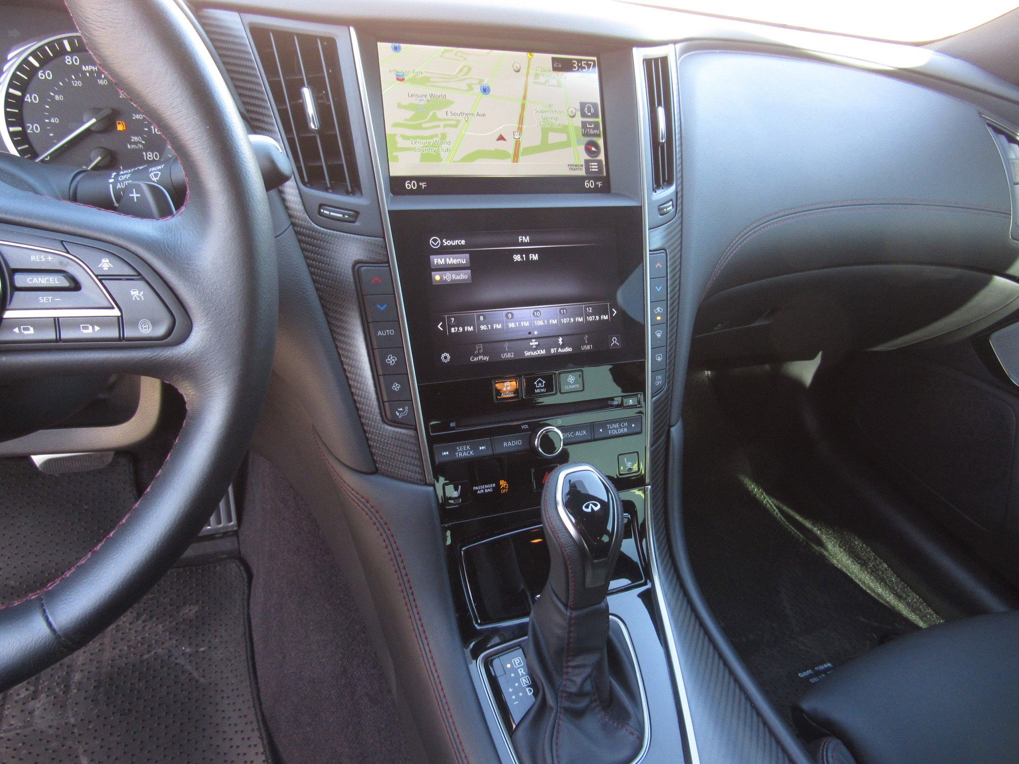 Used 2024 INFINITI Q50 Red Sport 400 AWD/4WD image 16