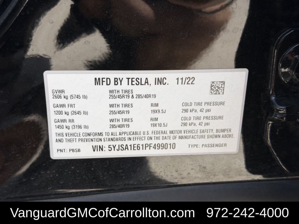Used 2023 Tesla Model S Plaid AWD/4WD image 33