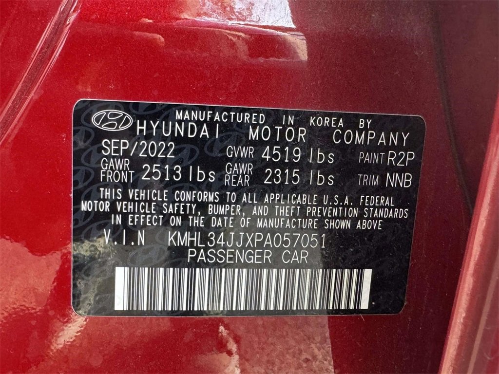 Certified 2023 Hyundai Sonata SEL image 10