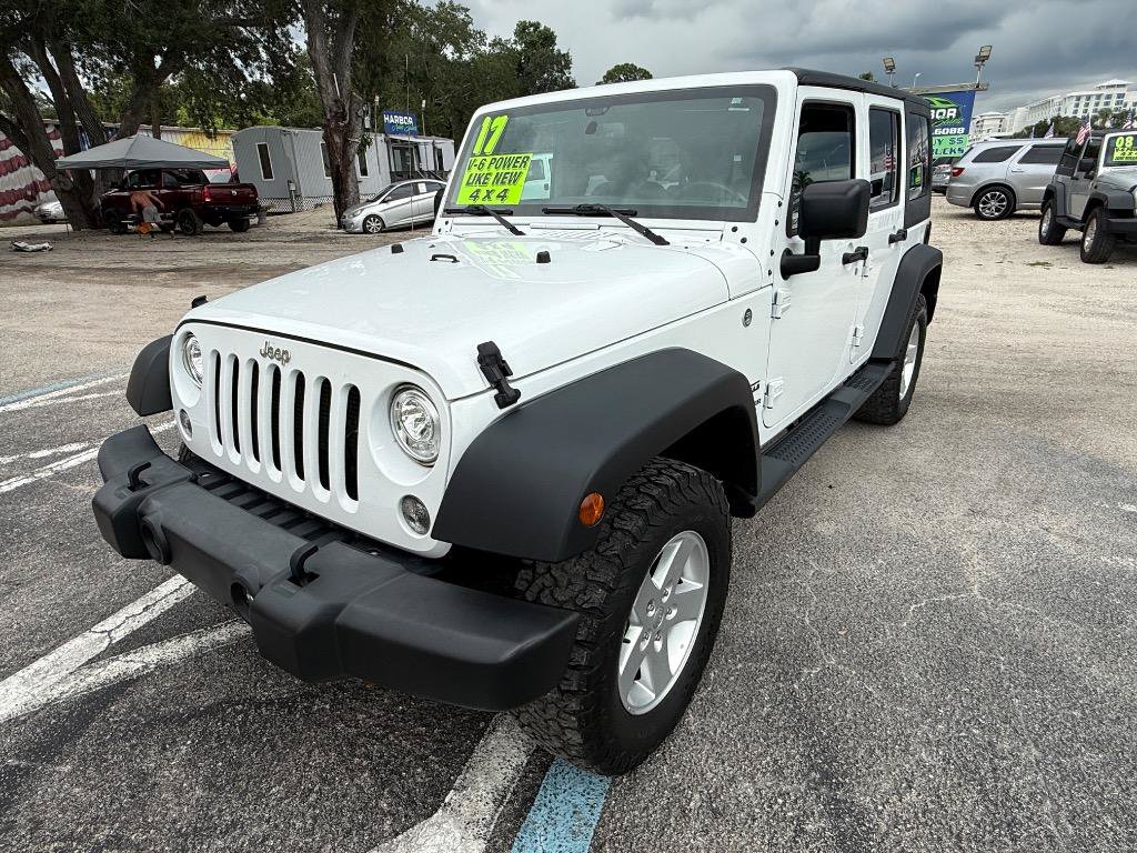 Used 2017 Jeep Wrangler Unlimited Sport w/ Quick Order Package 24S AWD/4WD image 3