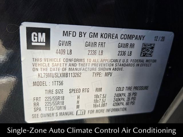 Used 2021 Chevrolet TrailBlazer RS w/ Sun and Liftgate Package image 23