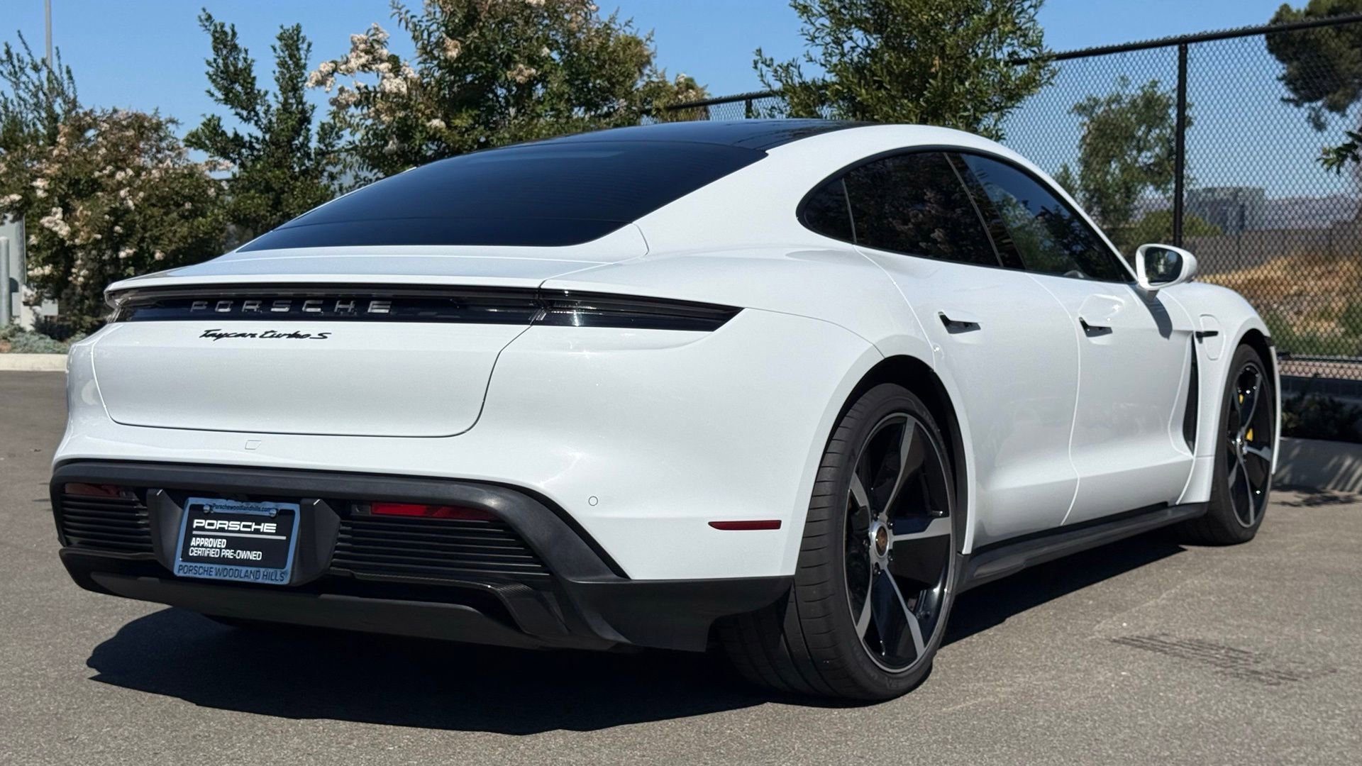 Certified 2021 Porsche Taycan Turbo S AWD/4WD image 4