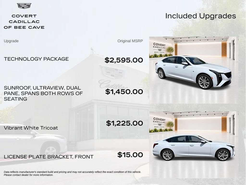 New 2026 Cadillac CT5 Premium Luxury w/ Technology Package RWD image 8
