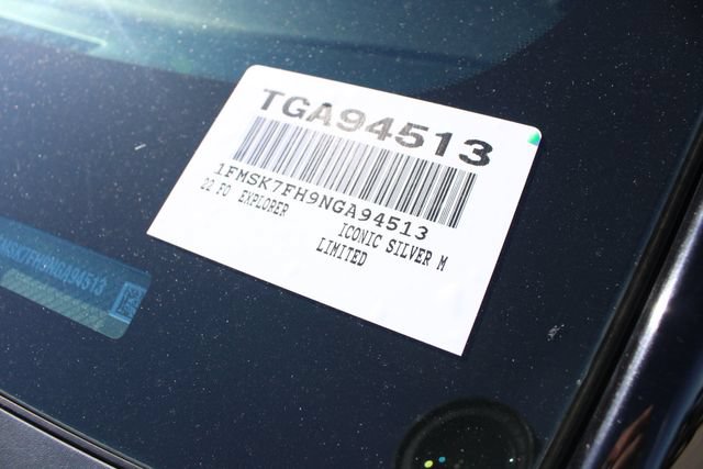 Used 2022 Ford Explorer Limited RWD image 39