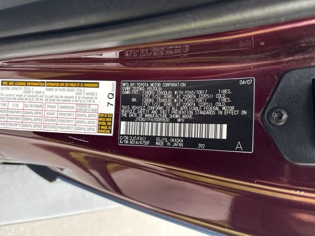 Used 2007 Toyota FJ Cruiser 4WD image 32