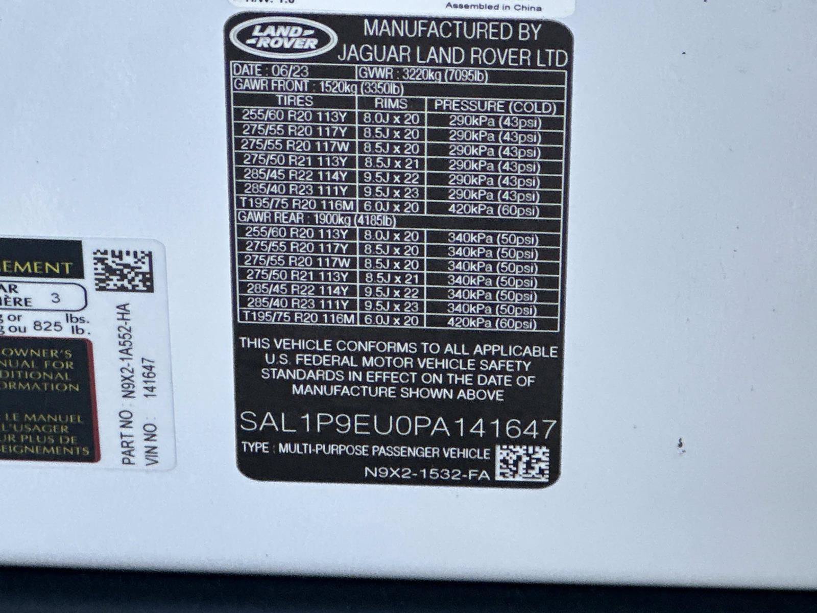 Used 2023 Land Rover Range Rover Sport SE AWD/4WD image 37