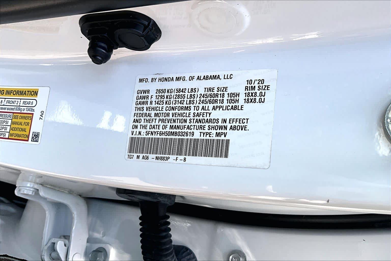 Used 2021 Honda Pilot EX-L image 31