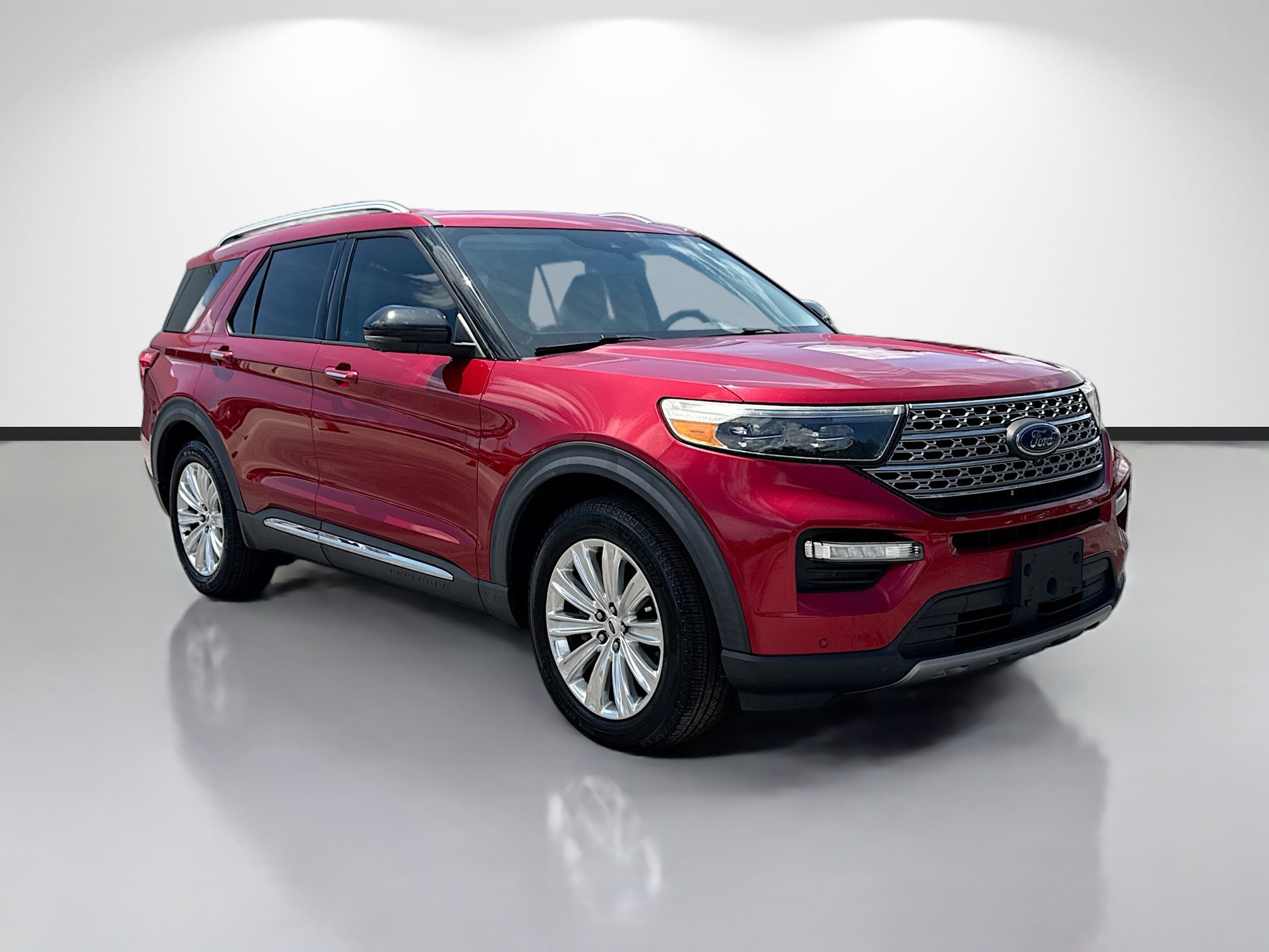 Used 2020 Ford Explorer Limited w/ Class III Trailer Tow Package RWD image 1