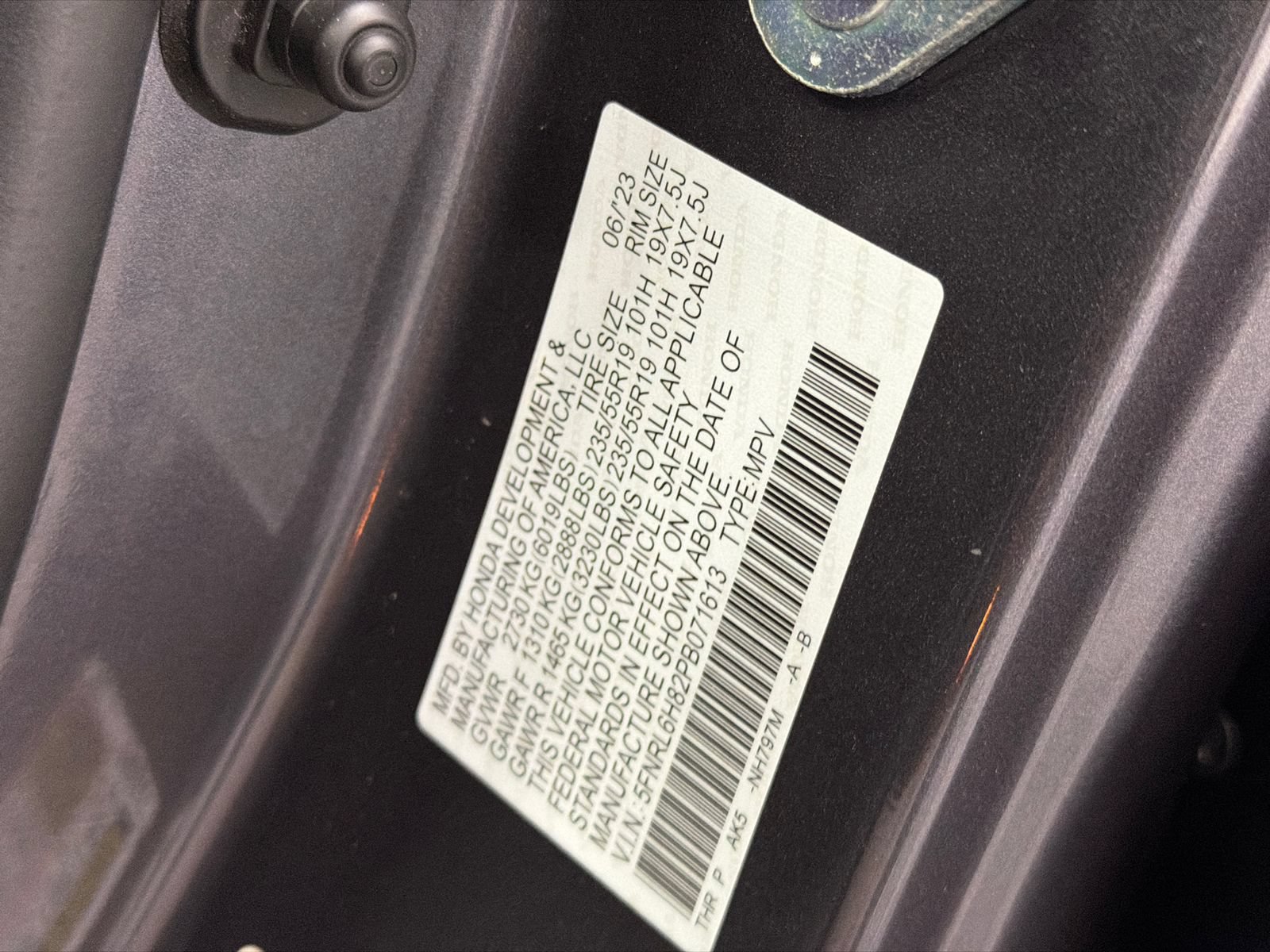 Used 2023 Honda Odyssey Touring image 16
