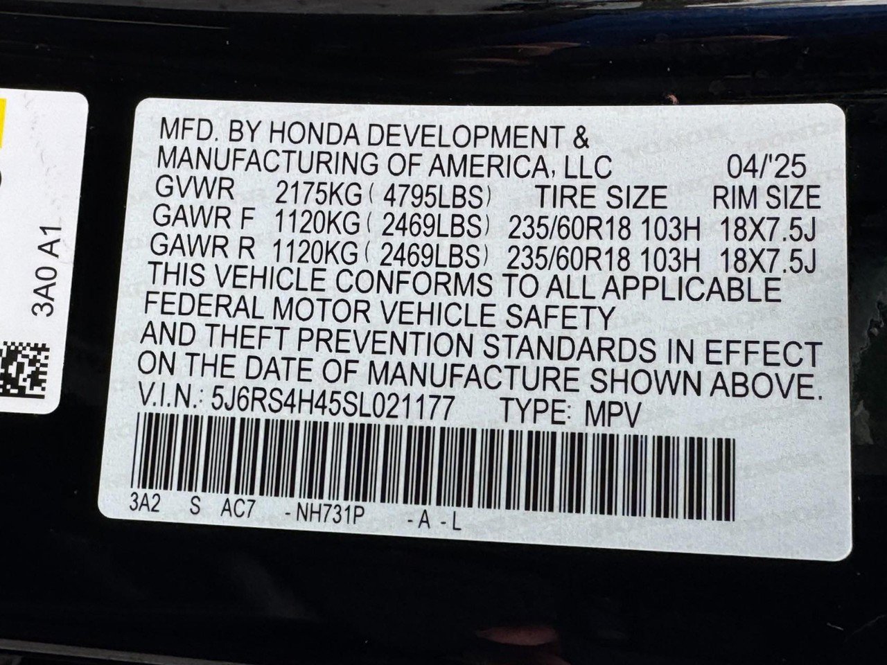 Certified 2025 Honda CR-V EX image 24