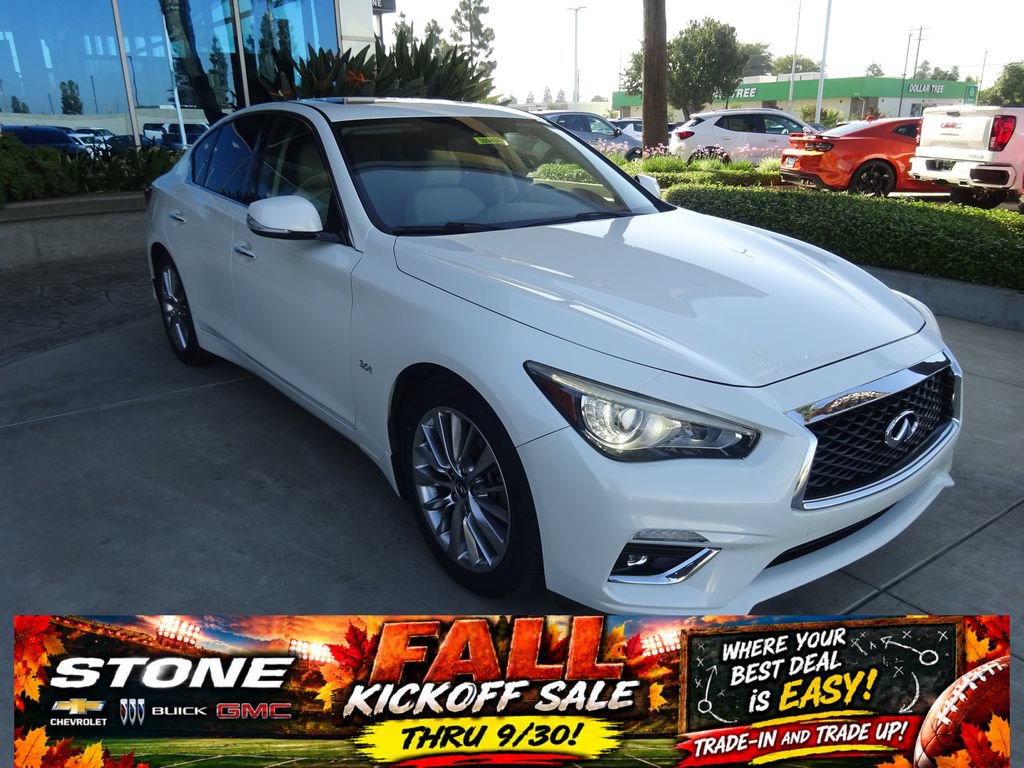 Used 2018 INFINITI Q50 Luxe w/ Essential Package (3.0T Luxe) RWD 360° Tour
