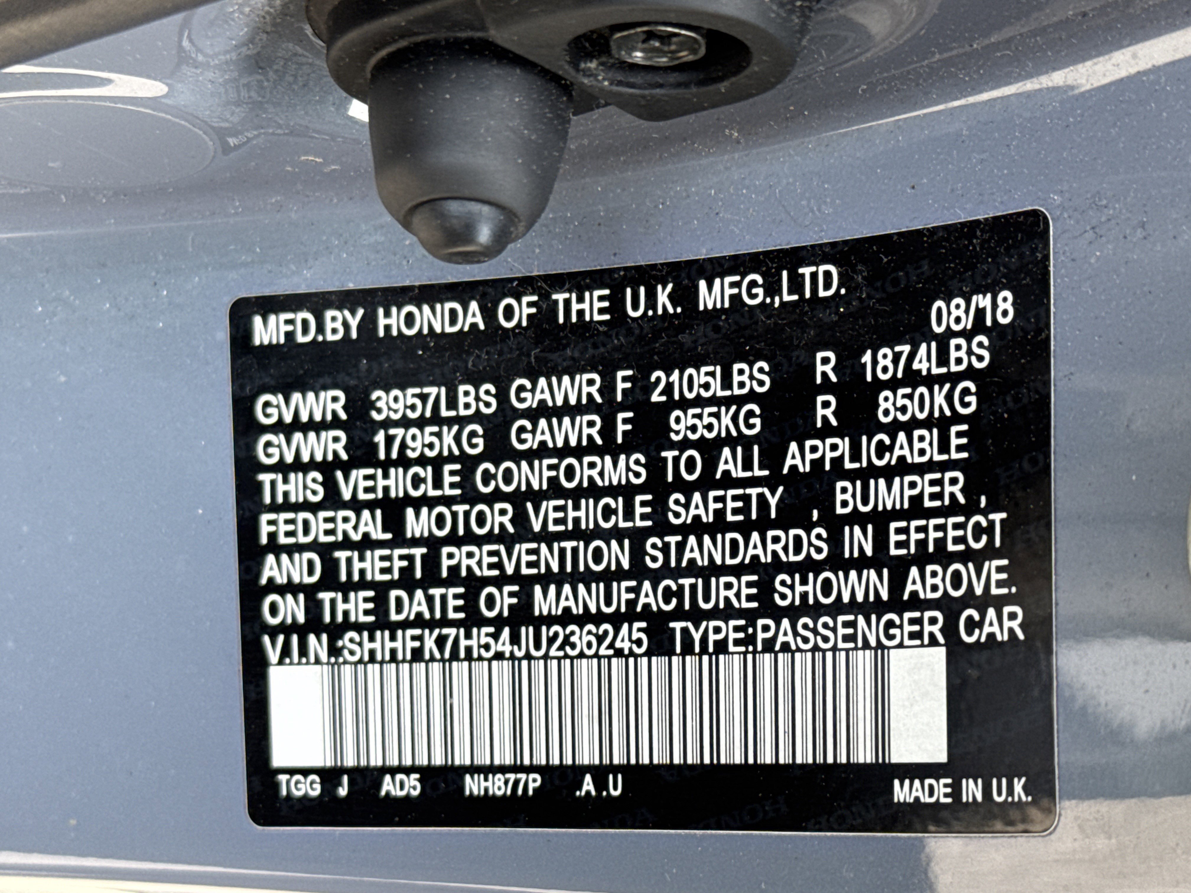 Used 2018 Honda Civic EX image 32