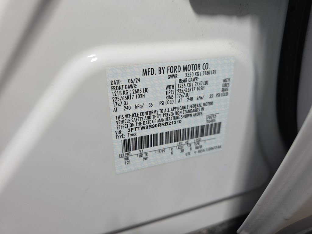 Used 2024 Ford Maverick XL w/ Equipment Group 100A Standard image 34