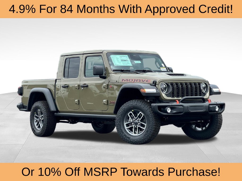 New 2026 Jeep Gladiator Mojave w/ Steel Bumper Group