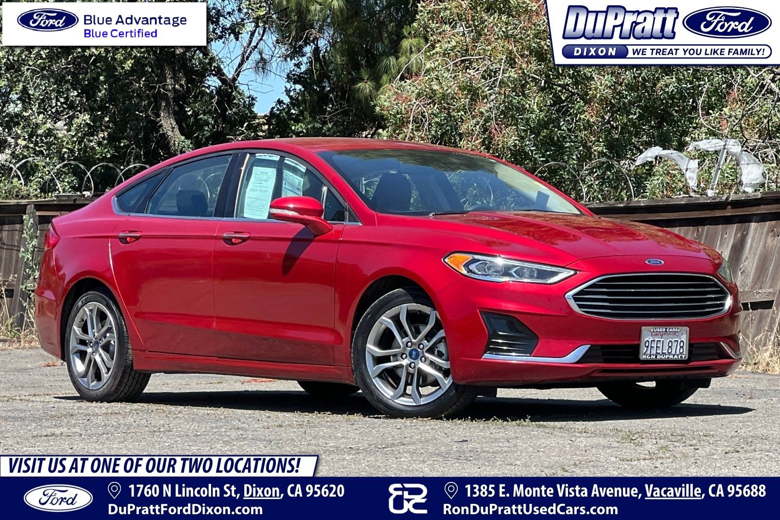 Certified 2020 Ford Fusion SEL FWD video 1