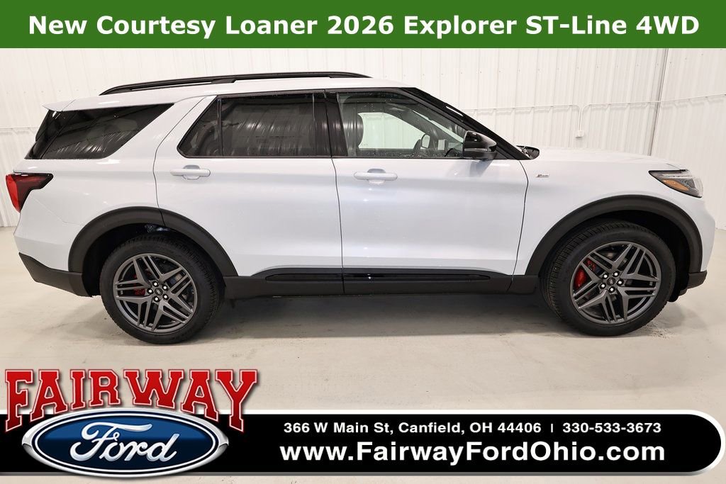 New 2026 Ford Explorer ST-Line w/ ST-Line Street Pack