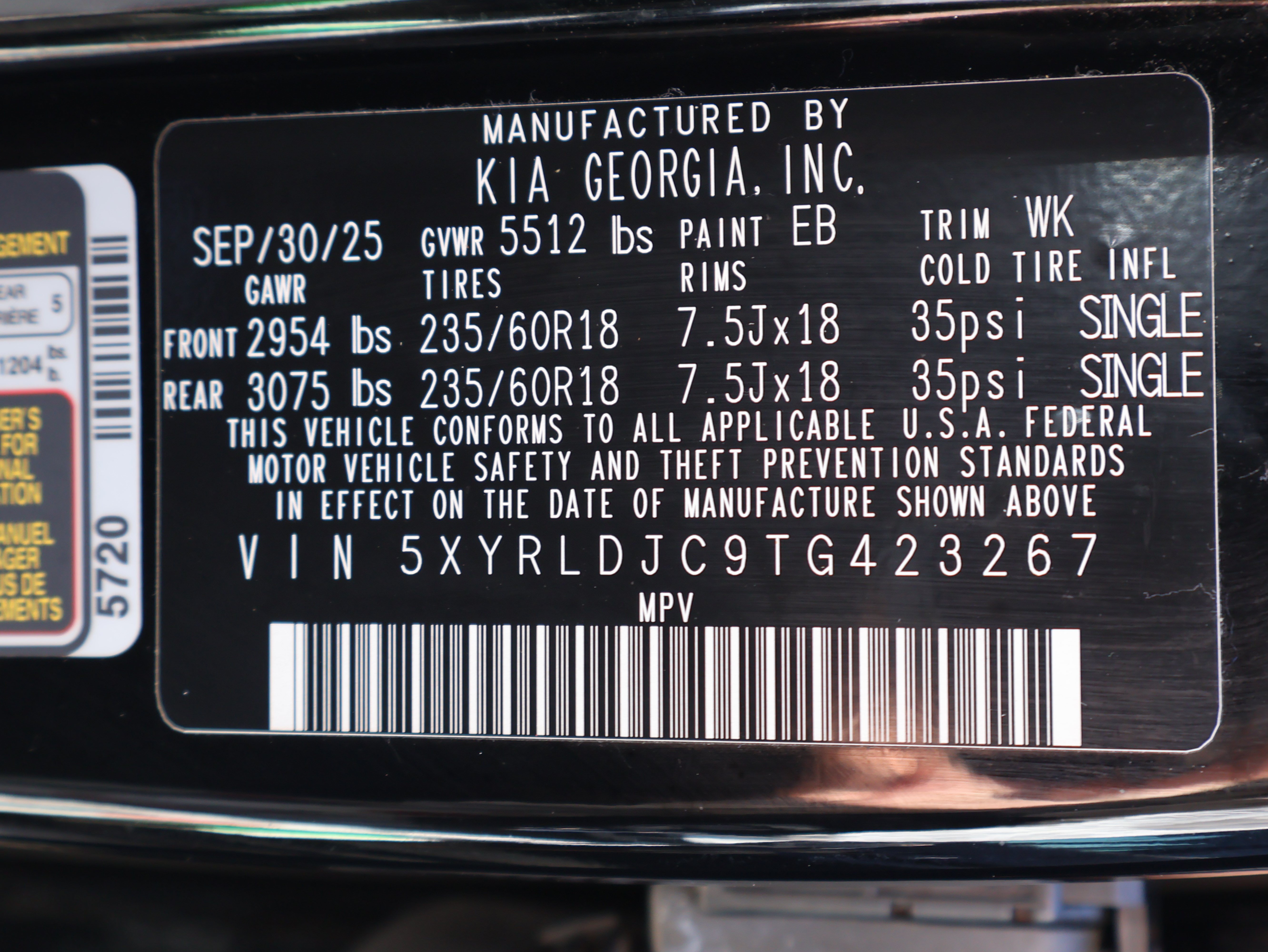 Used 2026 Kia Sorento S AWD/4WD image 27