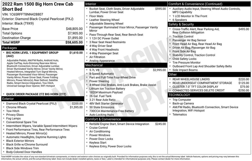 Used 2022 RAM 1500 Big Horn image 5