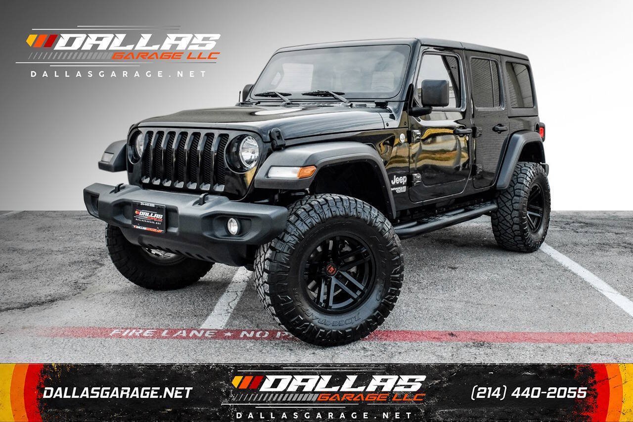 Used 2019 Jeep Wrangler Unlimited Sport S AWD/4WD image 1