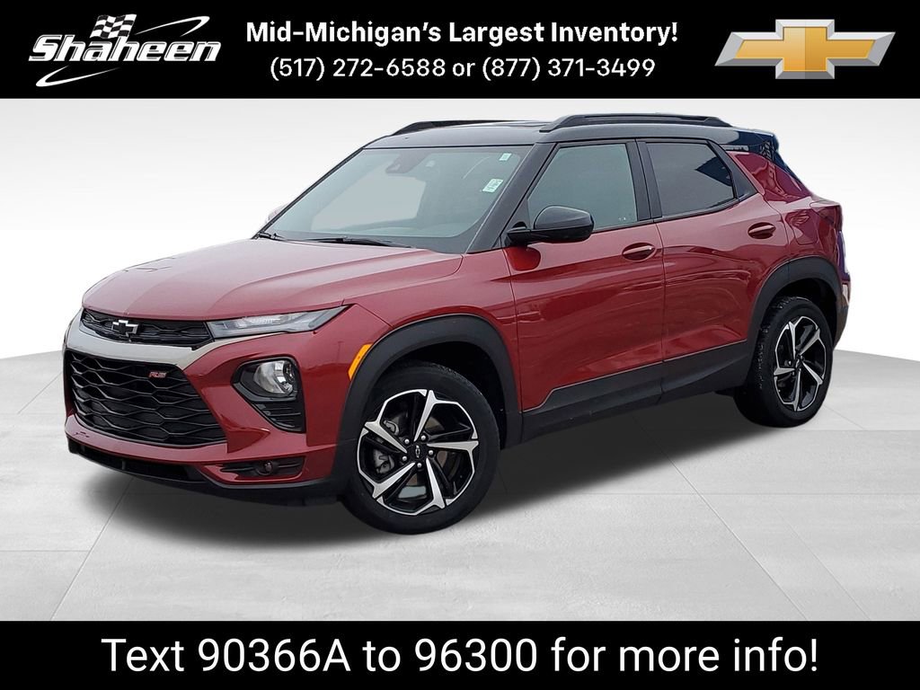 Certified 2021 Chevrolet TrailBlazer RS w/ Sun and Liftgate Package