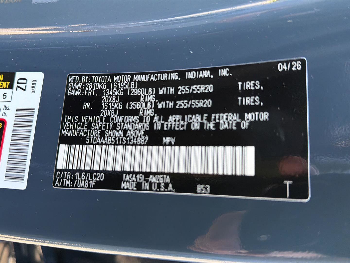 New 2026 Toyota Grand Highlander Limited AWD/4WD image 39