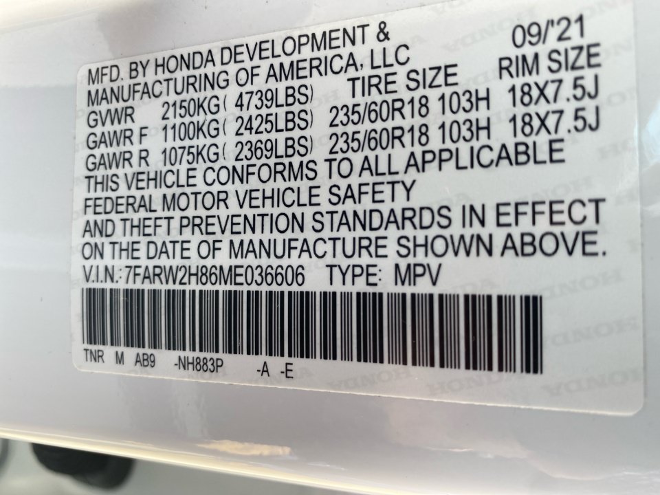 Certified 2021 Honda CR-V EX-L image 39
