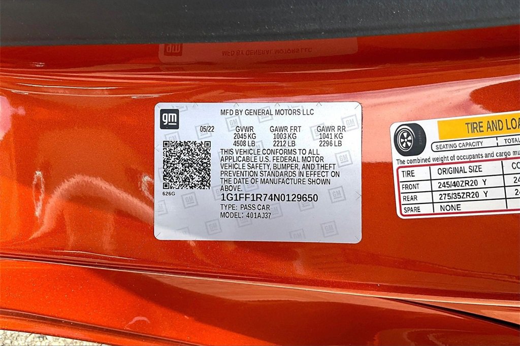 Certified 2022 Chevrolet Camaro SS image 17