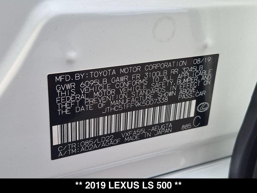 Used 2019 Lexus LS 500 AWD image 29