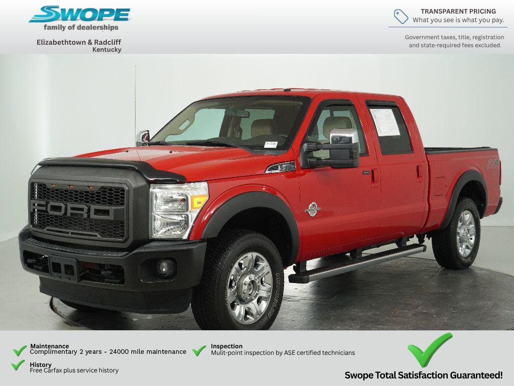 Used 2014 Ford F250 Lariat w/ Chrome Package AWD/4WD image 7