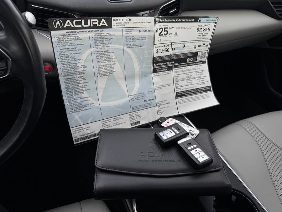 Used 2021 Acura TLX w/ Technology Package FWD image 69