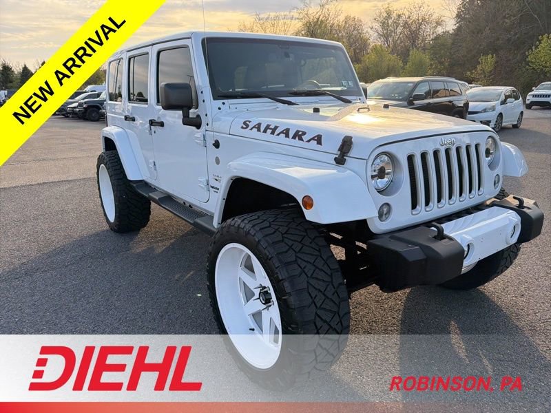 Used 2016 Jeep Wrangler Unlimited Sahara w/ Connectivity Group AWD/4WD image 3