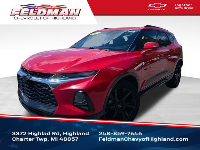 Used 2019 Chevrolet Blazer RS w/ Sun and Wheels Package