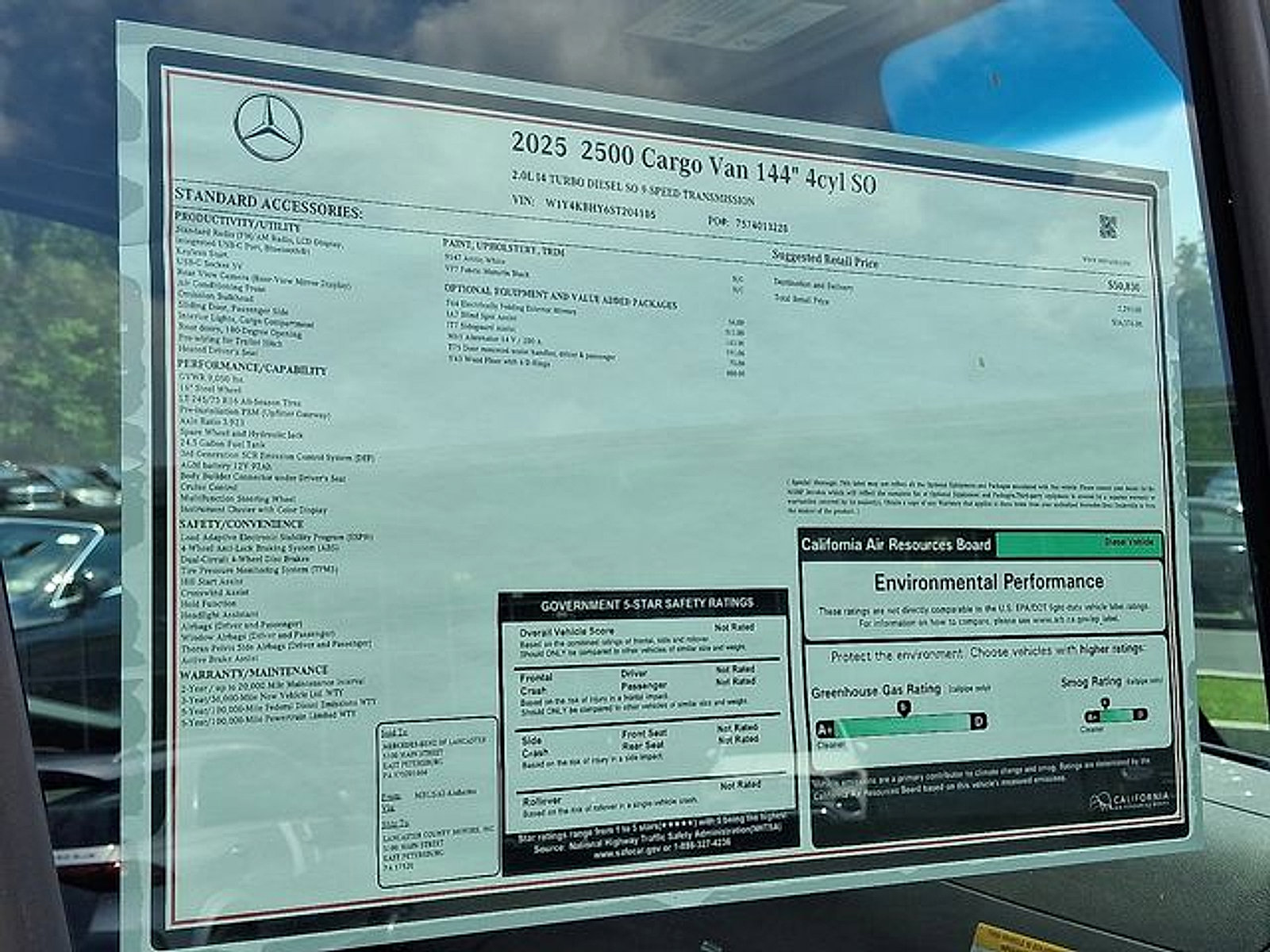 Used 2025 Mercedes-Benz Sprinter 2500 image 25