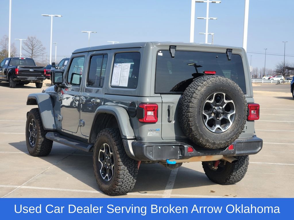 Used 2021 Jeep Wrangler Unlimited Rubicon 4xe w/ Safety Group image 6