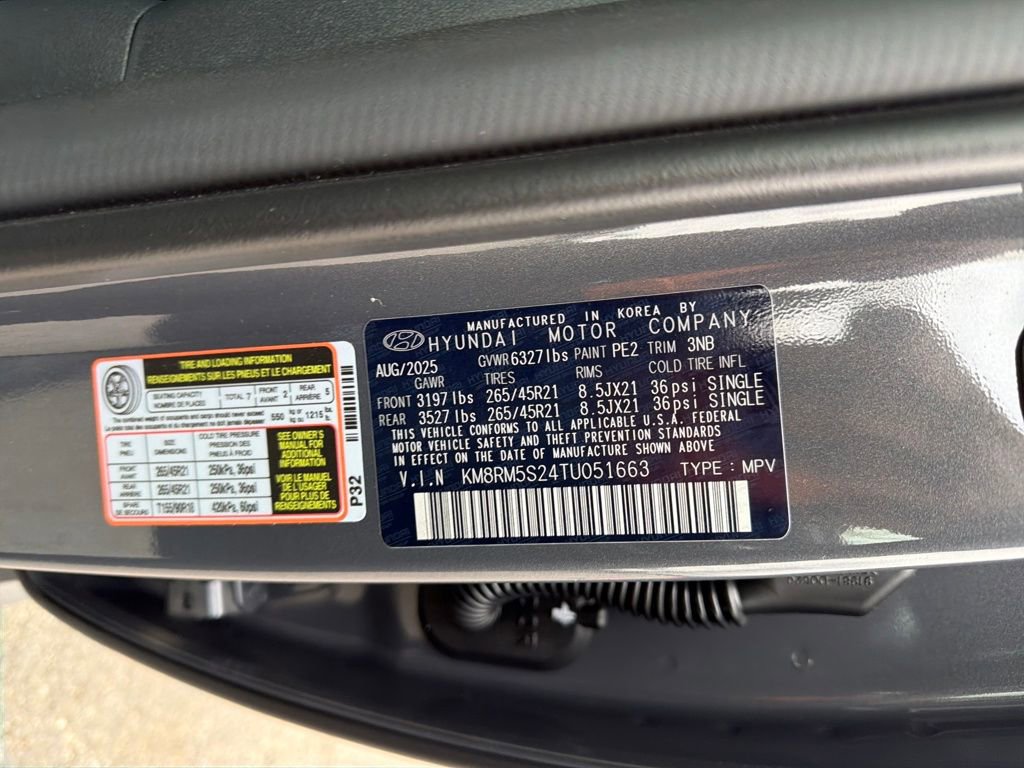 New 2026 Hyundai Palisade Calligraphy FWD image 33