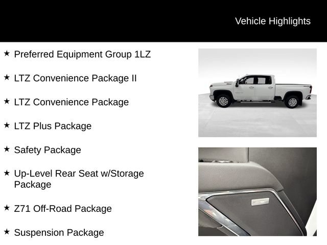 Certified 2024 Chevrolet Silverado 2500 LTZ w/ LTZ Plus Package AWD/4WD image 27