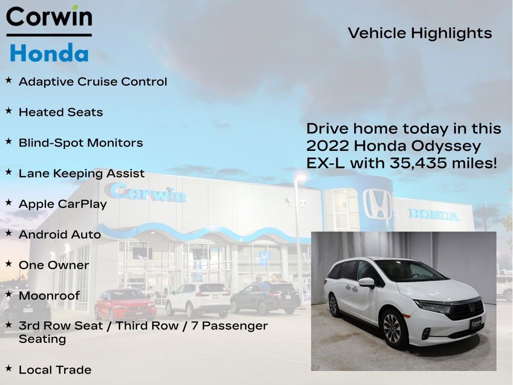 Used 2022 Honda Odyssey EX-L image 6