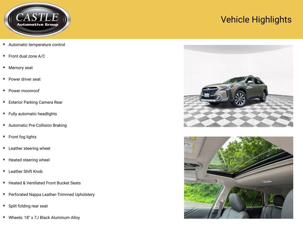 Certified 2023 Subaru Outback Touring XT AWD/4WD image 7