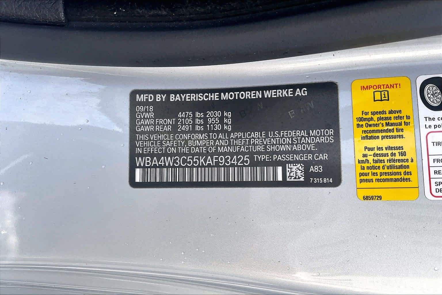 Used 2019 BMW 430i Coupe RWD image 19