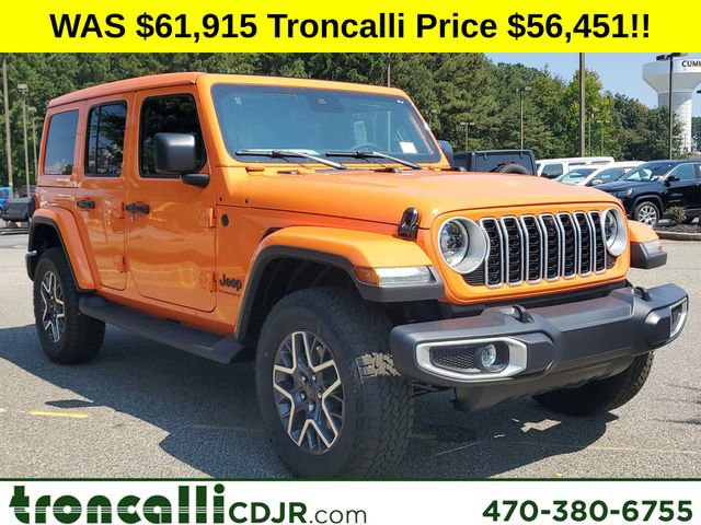 New 2025 Jeep Wrangler Unlimited Sahara