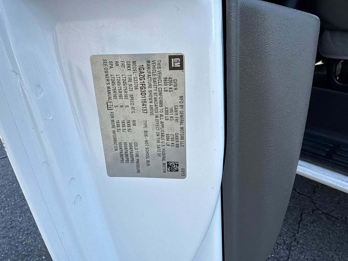 Used 2013 Chevrolet Express 3500 LT w/ LT Preferred Equipment Group image 21