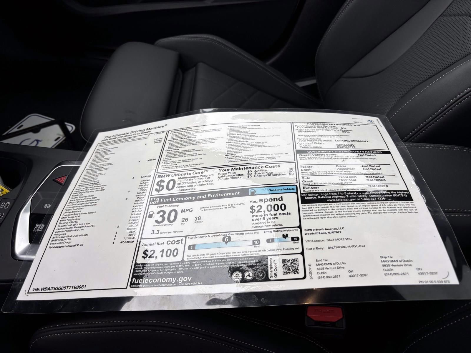 Used 2026 BMW 228i xDrive w/ Technology Package image 32