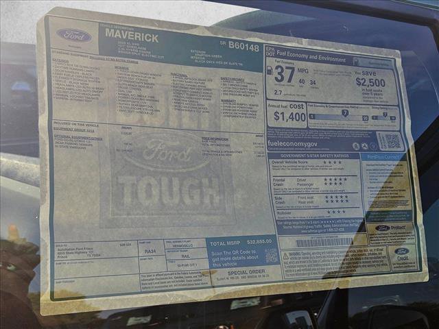 New 2025 Ford Maverick XL w/ Equipment Group 101A image 18