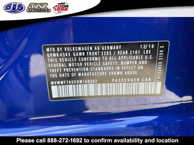 Used 2017 Volkswagen Golf R 4-Door AWD/4WD image 20