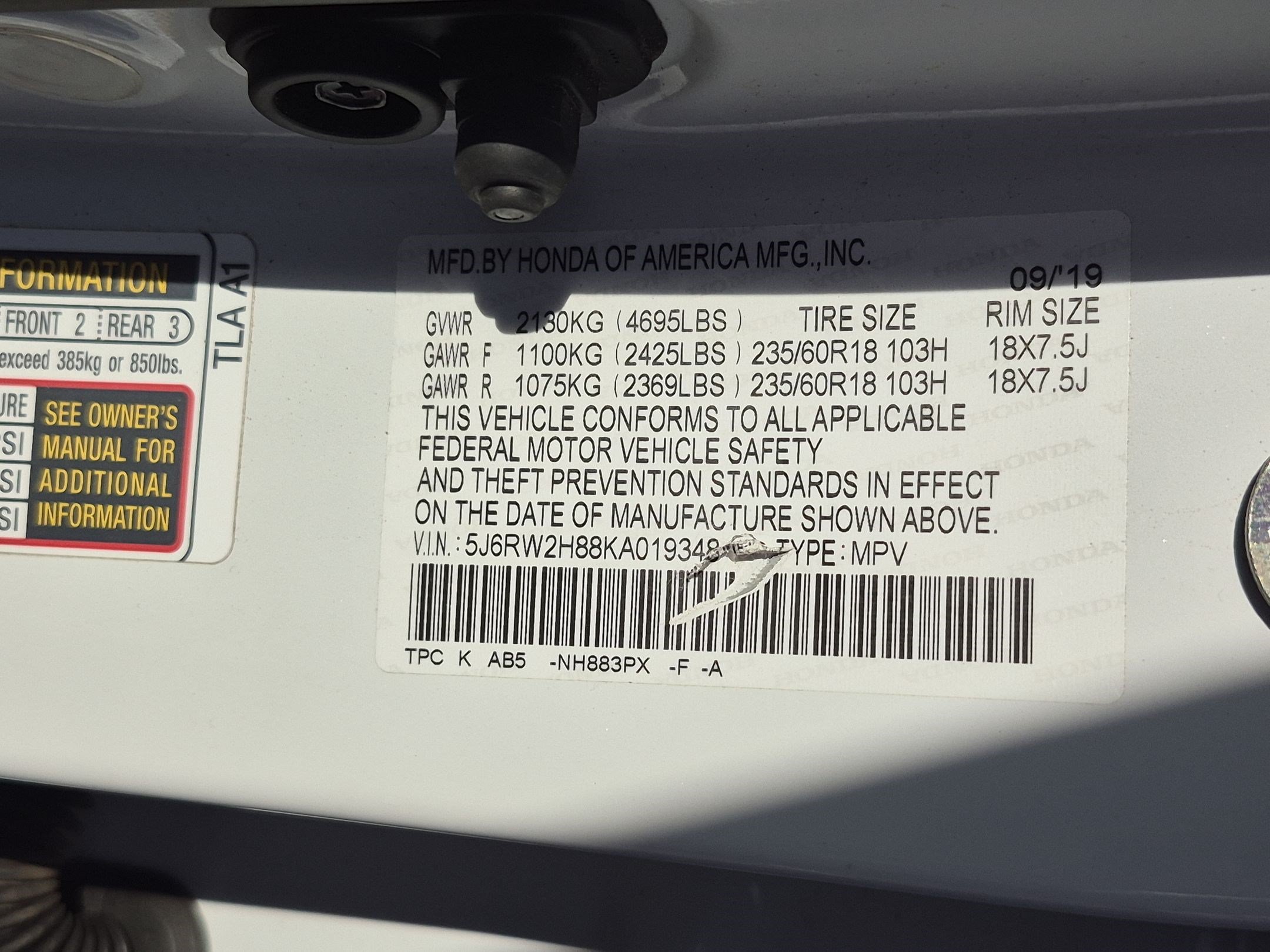 Used 2019 Honda CR-V EX-L image 35