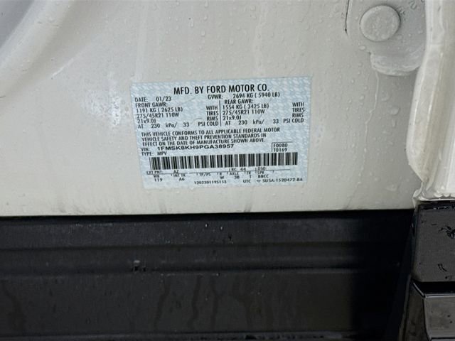 Certified 2023 Ford Explorer ST-Line w/ Class IV Trailer Tow Package image 35